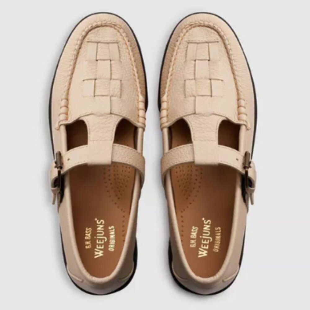 **EUC** G.H.BASS Womens Mary Jane Fisherman Super Lug Weejuns Loafer (US 9)